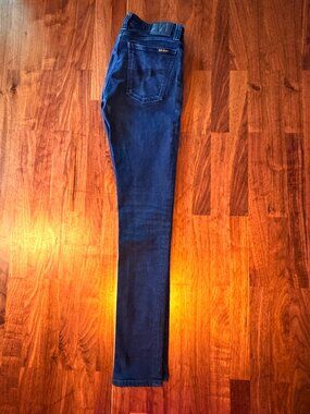 Nudie Jeans Tight Terry Dark Indigo W31 L34 Slim Skinny Organic Cotton